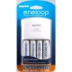 Зарядное устройство для AA/AAA Sanyo MQN06-4N + 4 аккумулятора 2000mAh