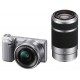 Фотоаппарат Sony Alpha NEX-5RY Kit 16-50, 55-210 mm SILVER (гарантия Sony)