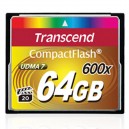 Карта памяти Transcend Compact Flash CF 64GB 600X