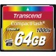 Карта памяти Transcend Compact Flash CF 64GB 1000X