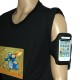 Спортивный чехол (черный) для iPhone 4/4S/3G/3GS / iPod Touch с креплением на руку
