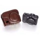 Чехол из искусственной кожи для Canon G15 (темно-коричневый)