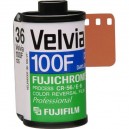 Фотопленка Fujifilm RVP 135-36 Fujichrome Velvia 100-F Professional (цв, прозр, ISO-100)