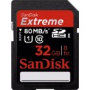 Карта памяти Sandisk Extreme SDHC UHS Class 1 80MB/s 32GB