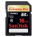 Карта памяти Sandisk Extreme Pro SDHC UHS Class 10 95MB/s 16GB