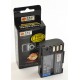 Аккумулятор D-Li90 DSTE 7.4V 2000 mAh для Pentax K-3/K-5/K-7