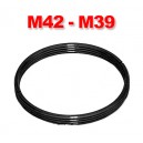 Переходное кольцо с резьбы M42 на М39
