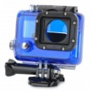 Бокс-кейс для GoPro3 Skeleton (синий)