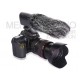 Ветрозащита меховая 18см для микрофонов (диаметр 3.5см) MIC121