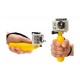 Ручка поплавок для GoPro (желтый)