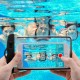 Подводный чехол универсальный для телефонов iphone, android до 7" размер 170*80мм (до 3 метров)