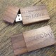 Флэшка деревянная USB 2.0 с вашим логотипом (чт 10Mb/s, зап. 3Mb/s)