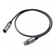 Кабель XLR папа - XLR мама (150см)