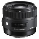 Объектив Sigma AF 30 mm f/1.4 EX DC HSM Art для Canon EF-S 