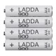 Аккумулятор LADDA мизинцы 900mAh (AAA, LR3, 1.2V) 1шт