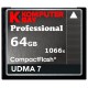 Карта памяти CF KOMPUTERBAY 64gb 1066x (155MB/s чт / 160MB/s зап) (RAW, 4K)