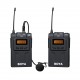 Радиопетличный микрофон BOYA BY-WM6 (до 100 метров, 48 каналов, 1 год гарантии)