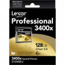 Карта памяти Lexar Professional 3400x 128GB CFast 2.0 retail упаковка (скорость чтения 510M/s, 450M/s записи)