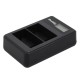 Зарядное устройство для аккумуляторов Nikon EN-EL15 (USB, с дисплеем, 2 слота)