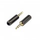 Адаптер TRRS 3.5mm jack папа-мама для смартфона