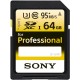 Карта памяти Sony 64GB High Speed UHS-I SDHC U3 (Class 10) (зп 90Mb/s, чт 95Mb/s)