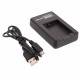 Зарядное устройство зу для EN-EL12 (LCD, USB, 1 слот)