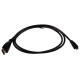 Кабель HDMI-MicroHDMI 1м папа-папа (версия 1.4)