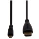 Кабель HDMI-MicroHDMI 1м папа-папа (версия 1.4)
