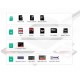 Картридер UGREEN USB 3.0 Multi MicroSD/SD/TF/MS/CF (30333)