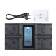 Зарядное устройство для аккумуляторов NP-F550 F750 F950 NP-FM50 FM500H QM71 на 4 слота с дисплеем 220v