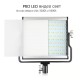 Видеосвет панель 200 SMD диодов (3200-5500К, 15w) + стойка 2м