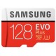 Карта памяти Samsung microSDXC 128 GB U3 EVO Plus (чт. 100MB/s зап. 90MB/s) + SD адаптер