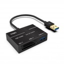 Картридер XQD/SD + USB 3.0 поддержка до 2ТБ (до 500Мб/c, USB 3.0)