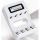 Зу зарядное устройство USB для AA/AAA (4 слота, microUSB, LCD)