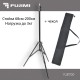 Студийная универсальная стойка штатив 68-190см Fujimi FJ8700 с чехлом (810гр, нагрузка до 3кг)