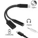 Адаптер разветлитель type-c 2 в 1 (type-c+3.5mm порт)