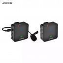 Микрофонная радиосистема Andoer MX5 50M 2,4G (передатчик + приемник)
