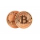Сувенирная монета биткоин/BTC (цвета: Бронзовый/Серебро/Золото)