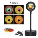 Видеосвет RGB Диодная лампа проектор эффект заката 