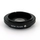 Адаптер Canon FD - Canon EF EOS со стеклом