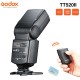 Фотовспышка Godox TT520II + синхронизатор godox (gn32, 4AA, Zoom, Manual)