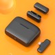 Двойной петличный микрофон для смартфона iphone до 20м (lightning)