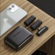 Двойной петличный микрофон для смартфона iphone до 20м (lightning)