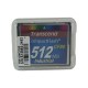 Карта памяти Compact Flash 512Mb Industrial Transcend (CF80)