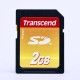 Карта памяти SD 2Gb Transcend MLC (TS2GSDC)
