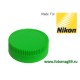 Задняя крышка для объектива Nikon (зеленая)