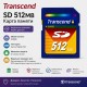 Карта памяти SD 512Mb Transcend (TS512MSDC)