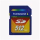 Карта памяти SD 512Mb Transcend (TS512MSDC)