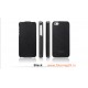 Чехол Icarer Classics для iPhone5 из нат. кожи (черный)