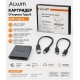 Картридер Alxum для карт памяти CFexpress Type B (USB/type-C) металлический корпус
